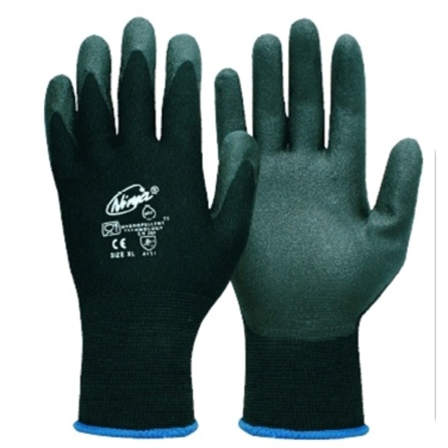 Ninja HPT Black Wet / Dry Gloves (P4001) - Image 1